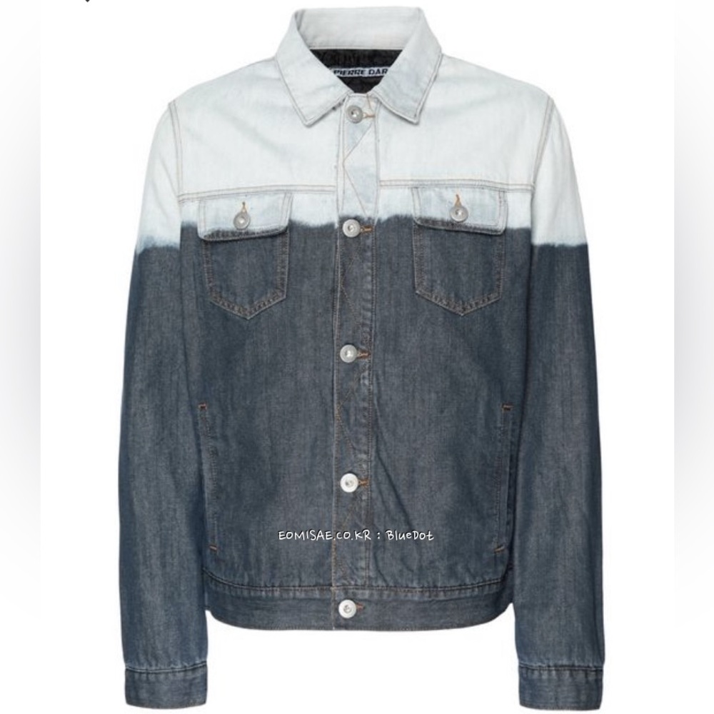 Pierre Darre | Two-Tone Denim Jean Jacket Medium